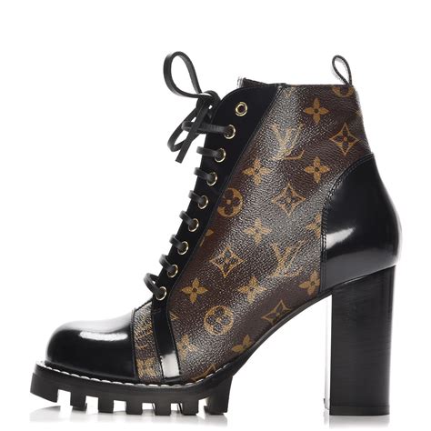 louis vuitton black heel boots|Louis Vuitton shoes for women.